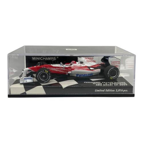 1/43 PANASONIC TOYOTA RACING TF109 ABU DHABI GP 2009 DENSO #10(レッド×ホワイト) モデルカー