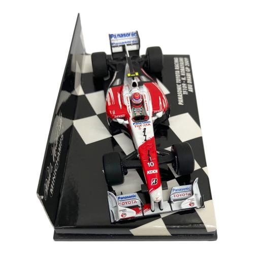 1/43 PANASONIC TOYOTA RACING TF109 ABU DHABI GP 2009 DENSO #10(レッド×ホワイト) モデルカー