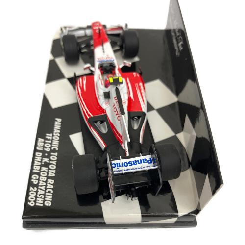1/43 PANASONIC TOYOTA RACING TF109 ABU DHABI GP 2009 DENSO #10(レッド×ホワイト) モデルカー