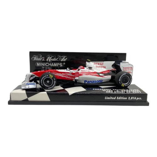 1/43 PANASONIC TOYOTA RACING TF109 ABU DHABI GP 2009 DENSO #10(レッド×ホワイト) モデルカー