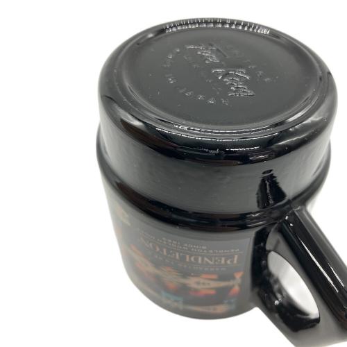 Fire King (ファイヤーキング) PENDLETON マグカップ ブラック 布付き