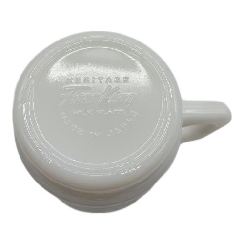 Fire King (ファイヤーキング) PENDLETON マグカップ ホワイト