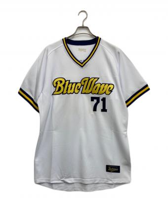オリックス・バファローズ オリックスブルーウェーブ復刻ユニフォーム 岸田監督 #71 メンズ SIZE XO(XXL相当) ホワイト