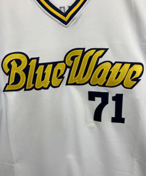 オリックス・バファローズ オリックスブルーウェーブ復刻ユニフォーム 岸田監督 #71 メンズ SIZE XO(XXL相当) ホワイト