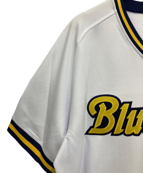 オリックス・バファローズ オリックスブルーウェーブ復刻ユニフォーム 岸田監督 #71 メンズ SIZE XO(XXL相当) ホワイト