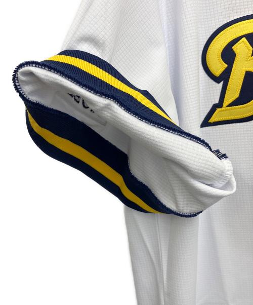 オリックス・バファローズ オリックスブルーウェーブ復刻ユニフォーム 岸田監督 #71 メンズ SIZE XO(XXL相当) ホワイト