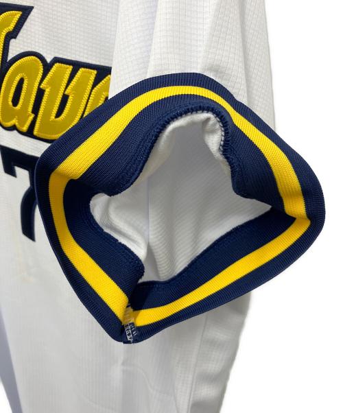 オリックス・バファローズ オリックスブルーウェーブ復刻ユニフォーム 岸田監督 #71 メンズ SIZE XO(XXL相当) ホワイト