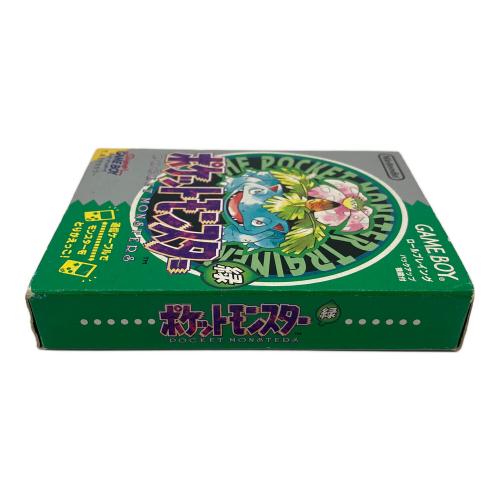 Nintendo (ニンテンドウ) ポケットモンスター緑 ゲームボーイ用ソフト