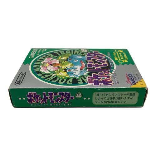 Nintendo (ニンテンドウ) ポケットモンスター緑 ゲームボーイ用ソフト