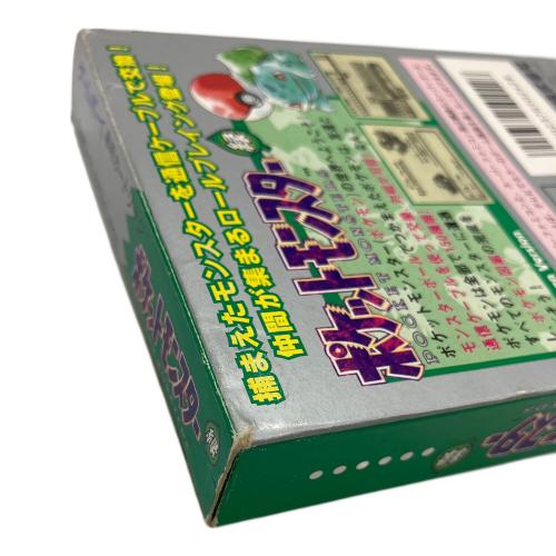 Nintendo (ニンテンドウ) ポケットモンスター緑 ゲームボーイ用ソフト