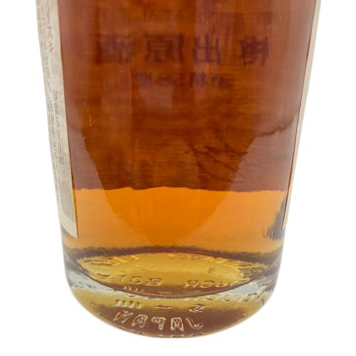 サントリー 山崎 ジャパニーズウィスキー 樽出原酒 酒精58度 500ml 未開封