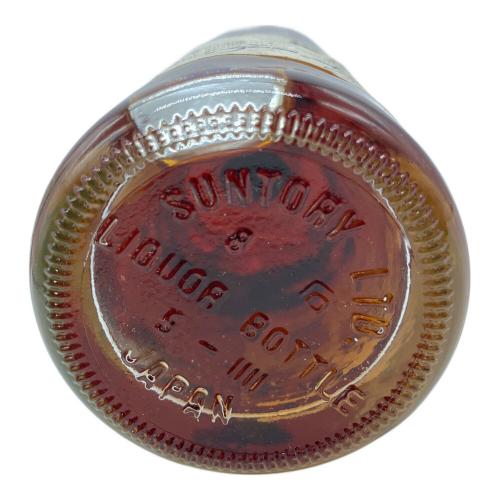 サントリー 山崎 ジャパニーズウィスキー 樽出原酒 酒精58度 500ml 未開封