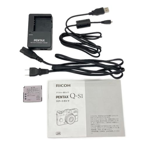 PENTAX (ペンタックス) デジタル一眼レフカメラ Q-S1 5-15mm F2.8-4.5 ズームレンズ付（PENTAX-02 STANDARD ZOOM）