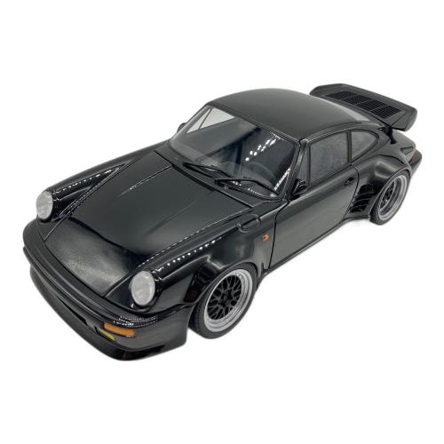 AUTOart (オートアート) 1/18 ポルシェ911 (930）ターボ 湾岸ミッドナイト ブラックバード 78156 モデルカー ヨゴレ有