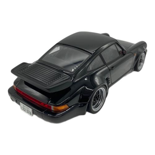 AUTOart (オートアート) 1/18 ポルシェ911 (930）ターボ 湾岸ミッドナイト ブラックバード 78156 モデルカー ヨゴレ有