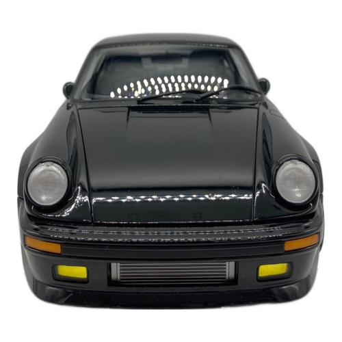 AUTOart (オートアート) 1/18 ポルシェ911 (930）ターボ 湾岸ミッドナイト ブラックバード 78156 モデルカー ヨゴレ有