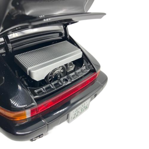 AUTOart (オートアート) 1/18 ポルシェ911 (930）ターボ 湾岸ミッドナイト ブラックバード 78156 モデルカー ヨゴレ有