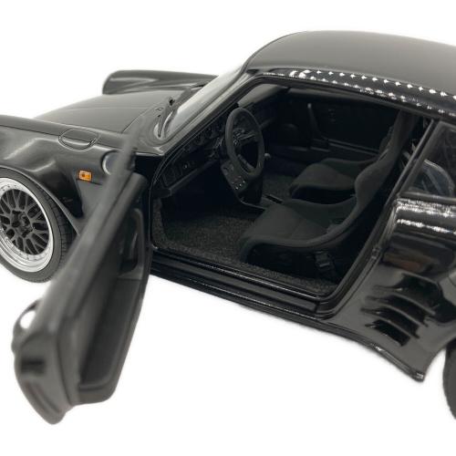 AUTOart (オートアート) 1/18 ポルシェ911 (930）ターボ 湾岸ミッドナイト ブラックバード 78156 モデルカー ヨゴレ有