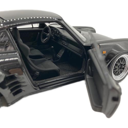 AUTOart (オートアート) 1/18 ポルシェ911 (930）ターボ 湾岸ミッドナイト ブラックバード 78156 モデルカー ヨゴレ有