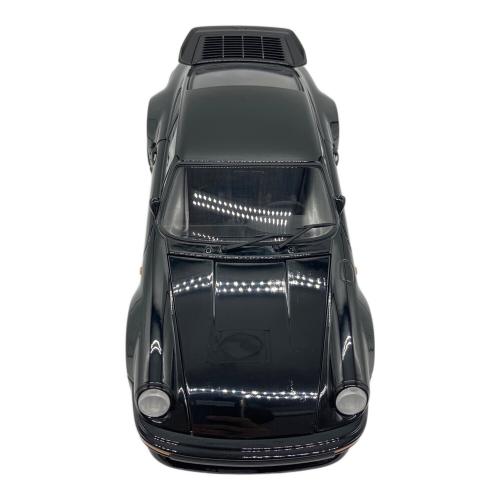 AUTOart (オートアート) 1/18 ポルシェ911 (930）ターボ 湾岸ミッドナイト ブラックバード 78156 モデルカー ヨゴレ有
