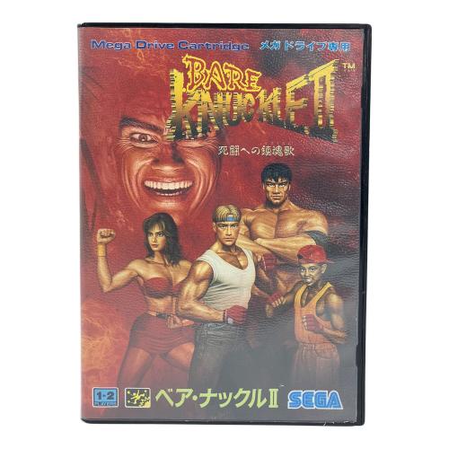 ベア・ナックルⅡ メガドライブ用ソフト