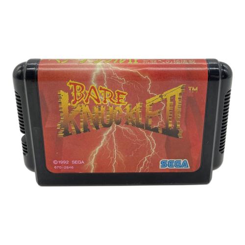 ベア・ナックルⅡ メガドライブ用ソフト