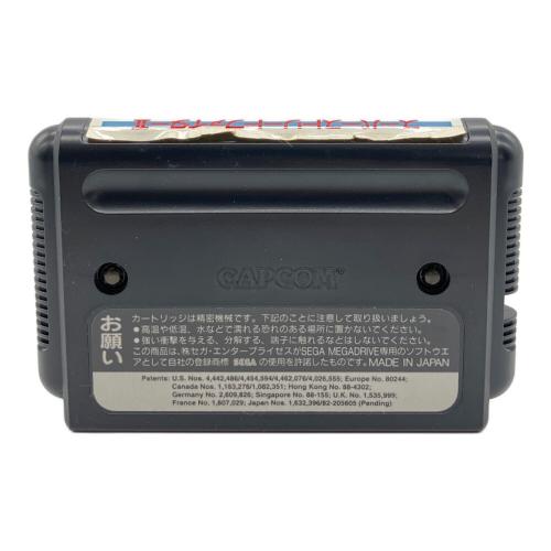 スーパーストリートファイターⅡ メガドライブ用ソフト