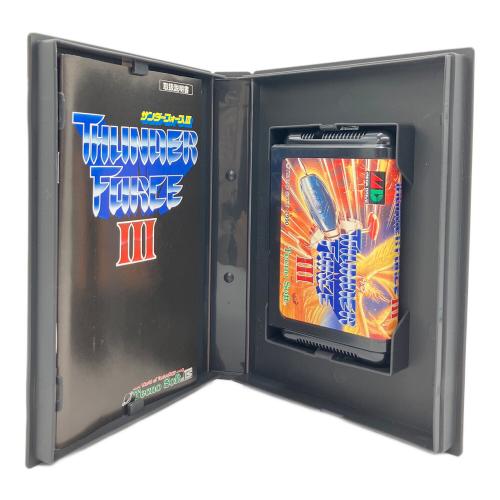 サンダーフォースⅢ メガドライブ用ソフト