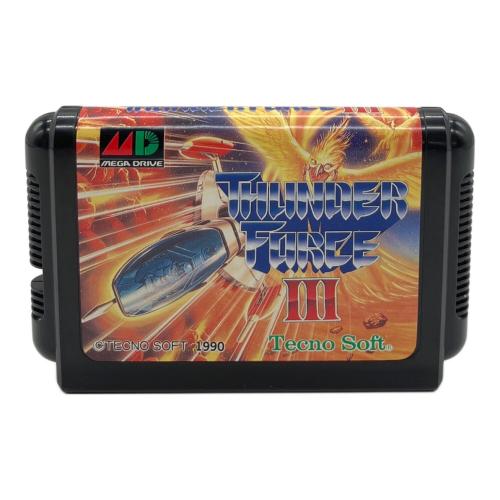 サンダーフォースⅢ メガドライブ用ソフト