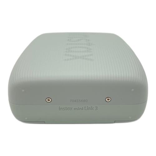 FUJIFILM スマートフォンプリンタ instax mini link 3 セージグリーン