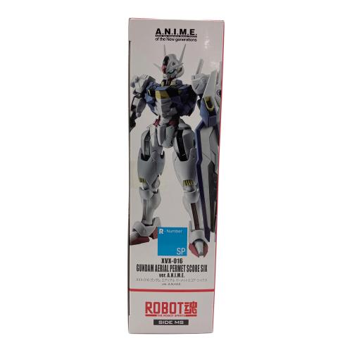 BANDAI (バンダイ) ROBOT魂 SIDE MS XVX-016 ガンダム・エアリアル パーメットスコア・シックス ver. A.N.I.M.E. フィギュア 未開封
