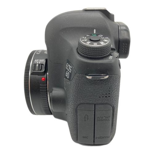 CANON (キヤノン) デジタル一眼レフカメラ EOS6D 40mm F2.8レンズ付 パネルヤケ・キズ有