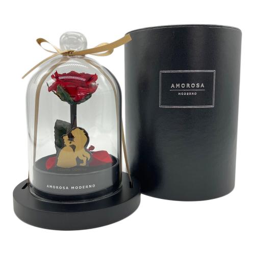 AMOROSA MODERNO リトルベル 美女と野獣 バラドーム プリザーブドフラワー キャラクターグッズ