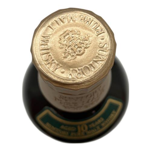 サントリー 山崎 ジャパニーズウィスキー 10年 PURE MALT  グリーンラベル 700ml