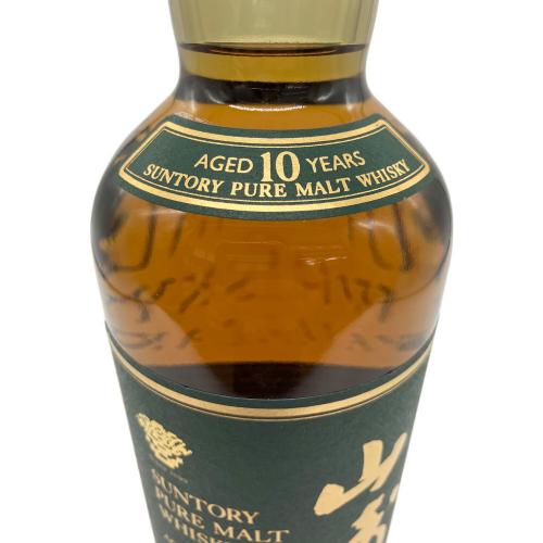 サントリー 山崎 ジャパニーズウィスキー 10年 PURE MALT  グリーンラベル 700ml