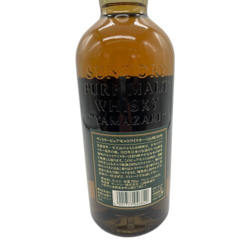 サントリー 山崎 ジャパニーズウィスキー 10年 PURE MALT  グリーンラベル 700ml