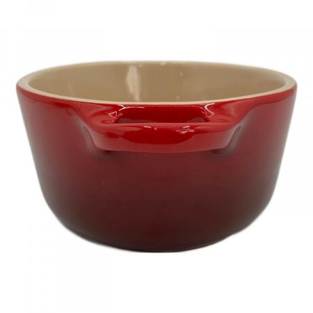 LE CREUSET (ルクルーゼ) 両手鍋 ココット・オーバル 17cm レッド