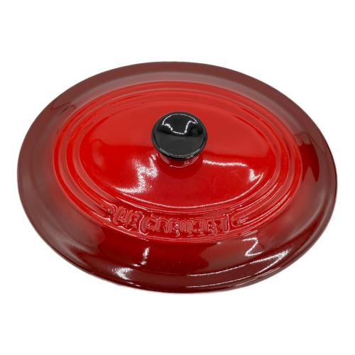 LE CREUSET (ルクルーゼ) 両手鍋 ココット・オーバル 17cm レッド