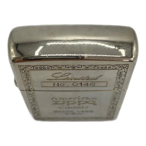ZIPPO (ジッポ) オイルライター シルバー 10ミクロン 限定品 146/1000