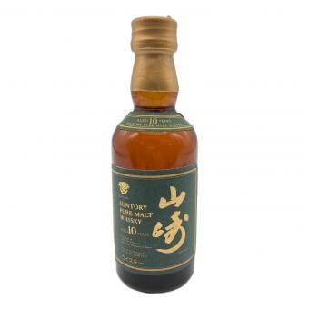 サントリー 山崎 ジャパニーズウィスキー 10年 グリーンラベル 50ml