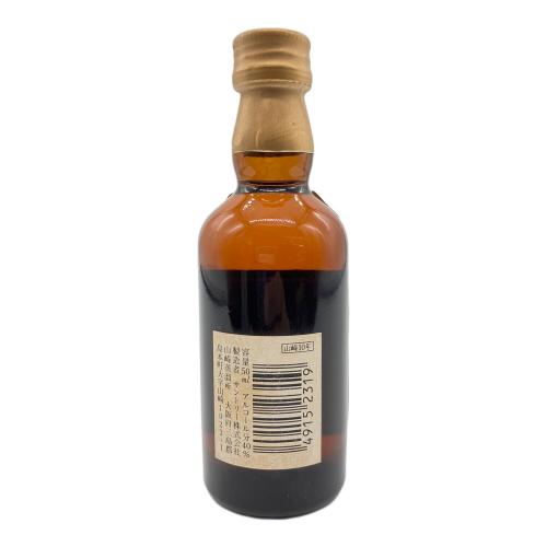 サントリー 山崎 ジャパニーズウィスキー 10年 グリーンラベル 50ml
