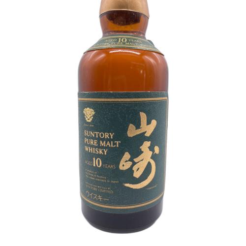 サントリー 山崎 ジャパニーズウィスキー 10年 グリーンラベル 50ml