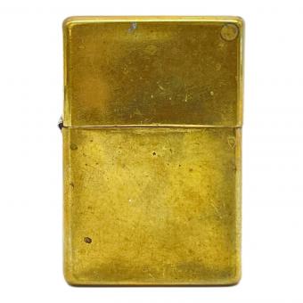 ZIPPO (ジッポ) オイルライター 2002年製 1月 ゴールドカラー