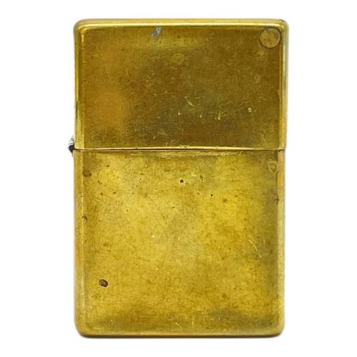 ZIPPO (ジッポ) オイルライター 2002年製 1月 ゴールドカラー