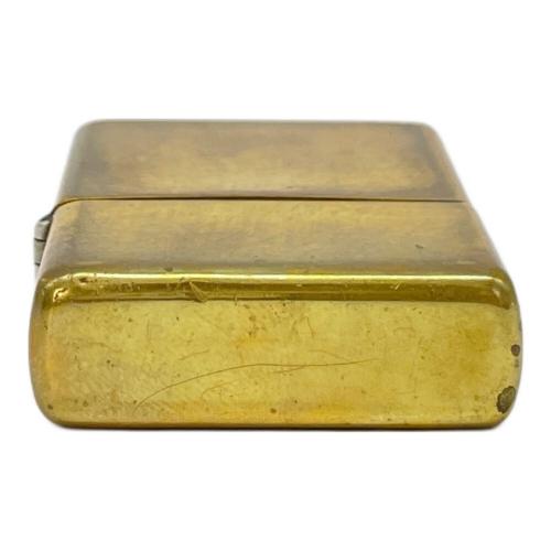 ZIPPO (ジッポ) オイルライター 2002年製 1月 ゴールドカラー