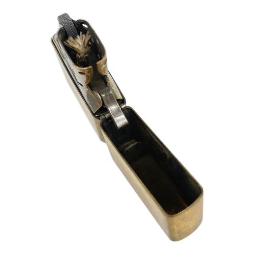ZIPPO (ジッポ) オイルライター 2002年製 1月 ゴールドカラー