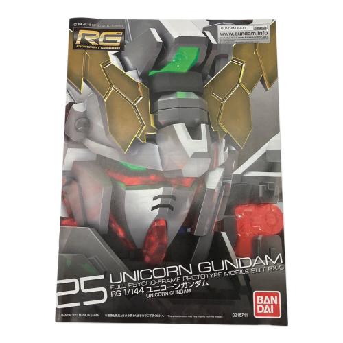 BANDAI (バンダイ) RG 1/144 ユニコーンガンダム [プレミアム “ユニコーンモード” ボックス] ガンプラ