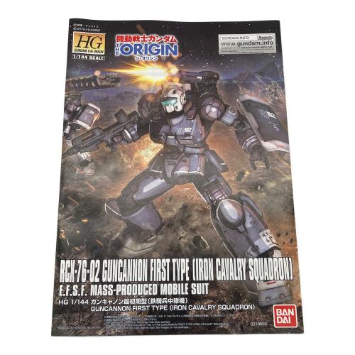 BANDAI (バンダイ) HG 1/144 ガンキャノン 最初期型(鉄騎兵中隊機) ガンプラ