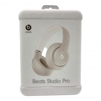beats (ビーツ) ワイヤレスヘッドホン MQTR3PA/A Sandstone Beats Studio Pro
