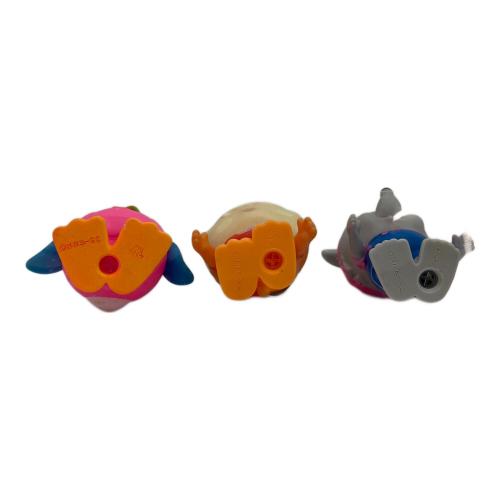 にこにこぷん じゃじゃまる・ぴっころ・ぽろり 笛入り ソフビ 3体セット レトロホビー